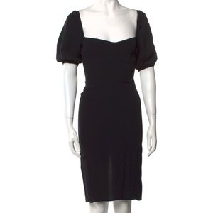 Reformation Puff Sleeve Sheath Dress 2